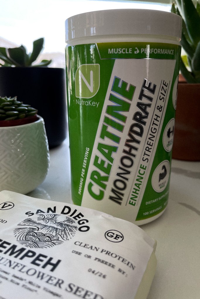 Creatine monohydrate enhance strength and size  