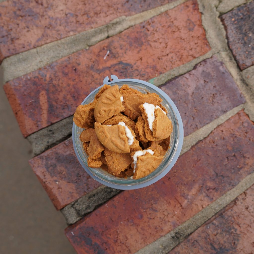 Biscoff Cookie Butter Overnight&nbsp;Oats